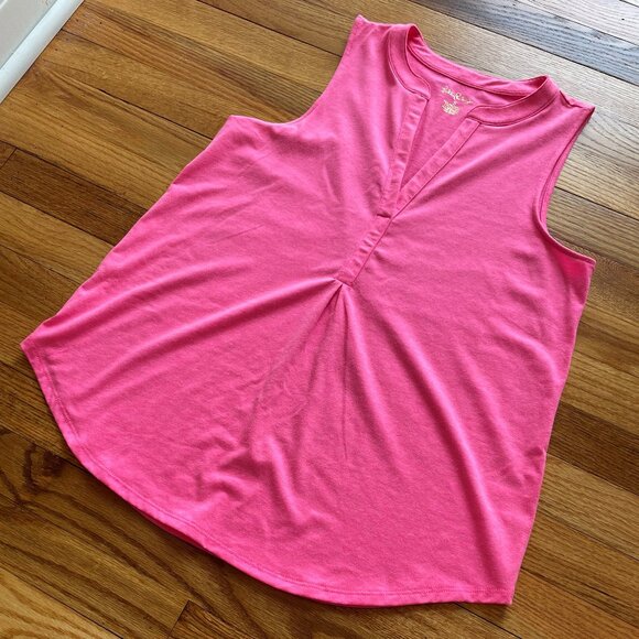 Lilly Pulitzer Pink Raisa Top Size Small - Picture 4 of 8
